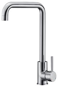 Solidchoice - Rubinetto per lavabo in cromo, modello Kiloo