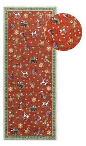 Passatoia rossa/verde a tema natalizio 80x200 cm Toy's Delight Nostalgic Noel Red Green – Villeroy&Boch