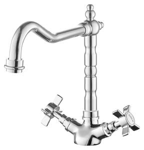 Solidchoice - Rubinetto da cucina in stile vintage con bocchetta girevole