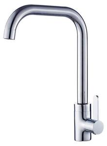Solidchoice - Miscelatore per cucina con acqua fredda, rotazione e rubinetto a risparmio idrico
