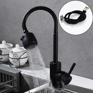 Solidchoice - Rubinetto da cucina con rotazione a 360° e funzione di risparmio idrico