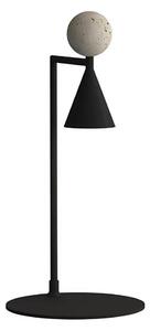 MAXLIGHT T0070 - Lampada da tavolo LED BINGO LED/12W/230V CRI 92 nero/beige