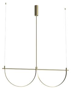 MAXLIGHT P0689 - Lampadario LED su cavo VICTORIA LED/40W/230V CRI 90 dorato