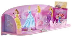 Disney Mensola per Bambini Princess 59x20x20 cm Rosa WORL660004