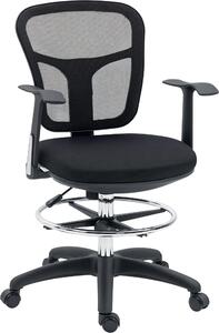 Sedia da ufficio Vinsetto, sedia da disegno ergonomica, sedia da computer regolabile in altezza