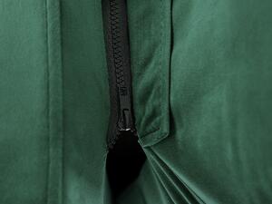 Letto imbottito moderno in velluto di colore verde 160 x 200 cm moderno elegante Beliani