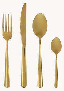 Set di 24 posate spazzolate Element, 6 persone