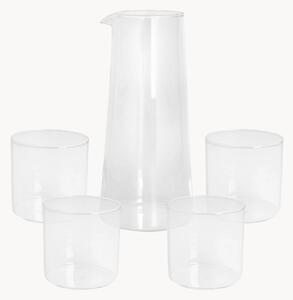 Set caraffa e bicchieri Lyra 5 pz