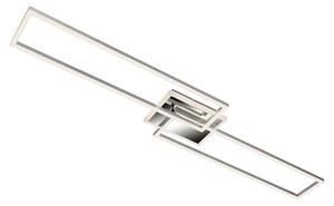 Lampada da soffitto a LED CCT Dimmerabile Telecomando 40W argento metallo Briloner