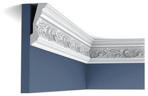 Orac Decor C201 Luxxus Modanatura d'angolo di alta qualità Modanatura decorativa Modanatura per stucchi Modanatura per profili Decorazione per stucchi Modanatura per soffitti e pareti | 2 metri