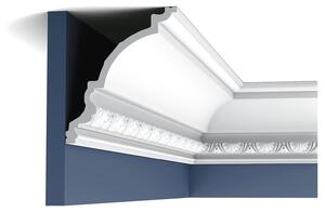 Orac Decor C301 Luxxus modanatura per soffitto in stucco profilo decorativo modanatura decorativa cornicione in stucco soffitto decorazione parete modanatura angolare | 2 metri