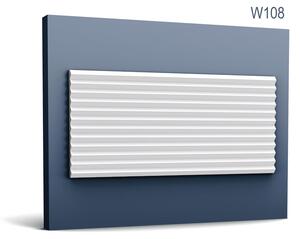 Pannello murale 3D Orac Decor W108 MODERN ZIGZAG Dekorpaneel Zierlement modernes Design weiß 2 m