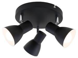 Lampada da soffitto Spot Retro orientabile E14 25 W metallo nero Briloner