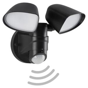 Lampada da esterno a LED Lampada da esterno con sensore di movimento 10W nero plastica Telefunken
