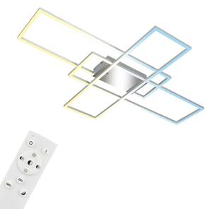 Briloner Roami Lampada da soffitto a LED, dimmerabile, telecomando, nero