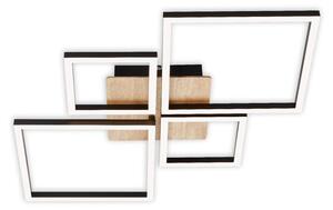 Lampada da soffitto a LED Dimmerabile orientabile 44 W nero metallo-plastica Briloner