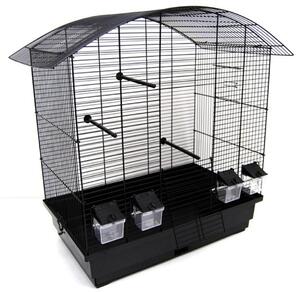 Gabbia per uccelli Gabbia per budgerigar Gabbia per canarini Exotics nero
