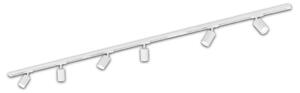 Sistema a binario Briloner Rail, set completo, 6 faretti GU10, orientabili, girevoli, bianco, 2,25 m