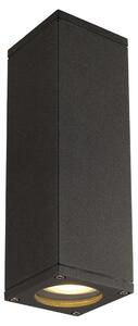 SLV 229535 THEO UP-DOWN OUT Applique angolare antracite GU10 max. 2x35W