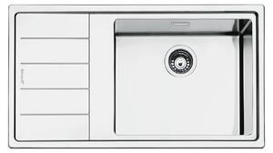 Smeg LFTG861S, Lavabo da appoggio, Rettangolare, Acciaio inossidabile, Acciaio inossidabile, 1 vasca, 450 x 400 mm