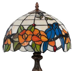 Brilagi - Lampada da tavolo in vetro Tiffany JUNGLE 1xE27/60W/230V