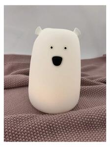 Lampada touch LED RGB per bambini BEAR LED/0,8W/5V bianca + USB