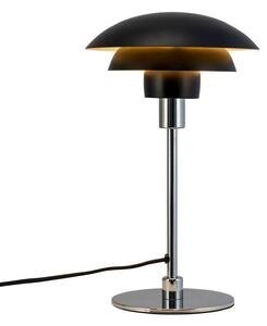 Dyberg Larsen, lampada da tavolo Morph, nero, altezza 35 cm, metallo