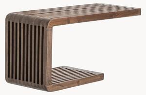 Mensola da parete in legno di teak Andy