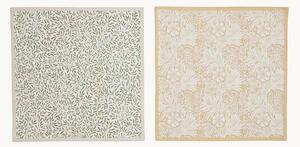 Set di 2 tovaglioli in cotone Morris & Co