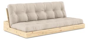 Divano letto beige 196 cm Base - Karup Design