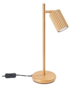 Lampada da tavolo dorata (altezza totale 43 cm) Gleam – Sollux