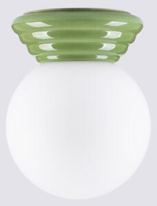 Sollux SL.1894 - Applique da bagno ZORI 1xG9/8W/230V IP44 verde