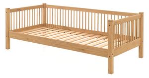 Letto per bambini in legno di quercia in colore naturale 90x200 cm Forrest - Vipack