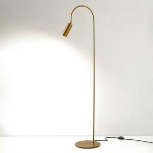 Cremasco Lampada ad arco 7539, Bronzo / Ottone antico, Soggiorno / Sala da pranzo, Ottone, Moderno, Lampada da terra