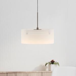 Paul Neuhaus Lampada a sospensione Marika, dimmerabile, Crema / Ambra, Soggiorno / Sala da pranzo, Vetro, Moderno, Lampada a sospensione
