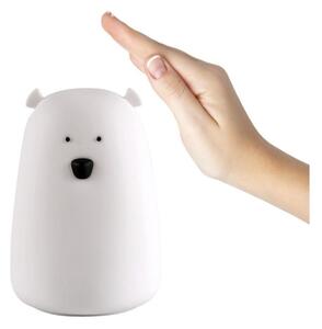Lampada touch LED RGB per bambini BEAR LED/0,8W/5V bianca + USB