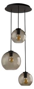 Lampadario VETRO nero 3xE27x60W in vetro, dimensioni: 100x40x40 cm, IP20, Nowodvorski Lighting