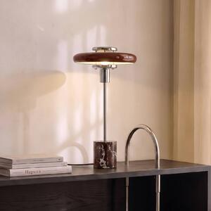 Lampada da tavolo Branford Lindby, Rosso, Soggiorno / Sala da pranzo, Vetro, Vintage, Lampada da tavolo