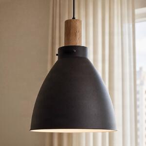 Lampada a sospensione Trebale Lindby, dimmerabile, Nero, Soggiorno / Sala da pranzo, Metallo, Scandinavo, Lampada a sospensione