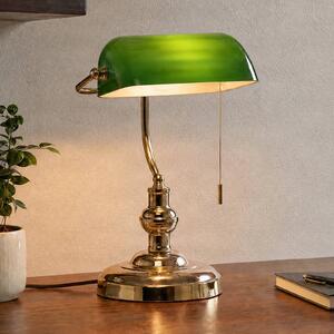 Lampada da scrivania Milenka Lindby, Ottone / Oro, Soggiorno / Sala da pranzo, Metallo, Antico, Lampada da tavolo