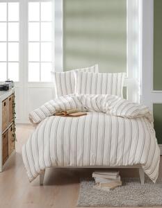 Biancheria da letto beige/color crema per letto singolo 140x200 cm Hamilton – Mijolnir