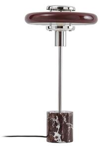 Lampade da tavolo Lindby, Branford, Rosso, Soggiorno, Vetro, Vintage