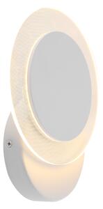 Steinhauer - lampada da parete - Lido - bianco - plastica metallo - Ø 17cm - LED - 2564W