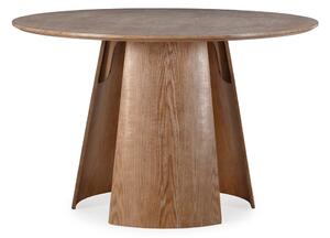 Tavolo da pranzo rotondo con effetto rovere ø 120 cm Zuri – MOME