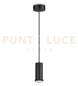 Mix-up sospensione in metallo 1 luce attacco e27 nera paralumi acqu