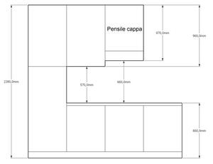 Pensile cappa da 60