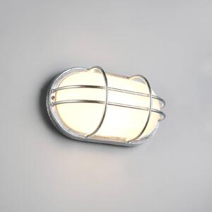 Trio Lighting Applique da esterni Tumen, dimmerabile, Alluminio / Grigio / Zincato, Metallo, Applique da esterni