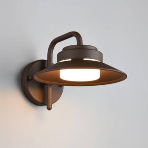 Trio Lighting Applique da esterni Atrato, dimmerabile, Marrone / Ruggine, Alluminio, Applique da esterni