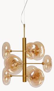 Lampada a sospensione in vetro specchiato Headlight