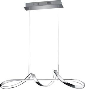 Lampadario a LED PERUGIA argento 37 W, bianco neutro 4500 lm, metallo, dimensioni: 150 x 81 x 81 cm, IP20, RL